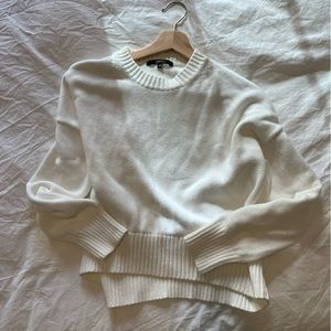 Quince Boyfriend Crew Sweater Size XS